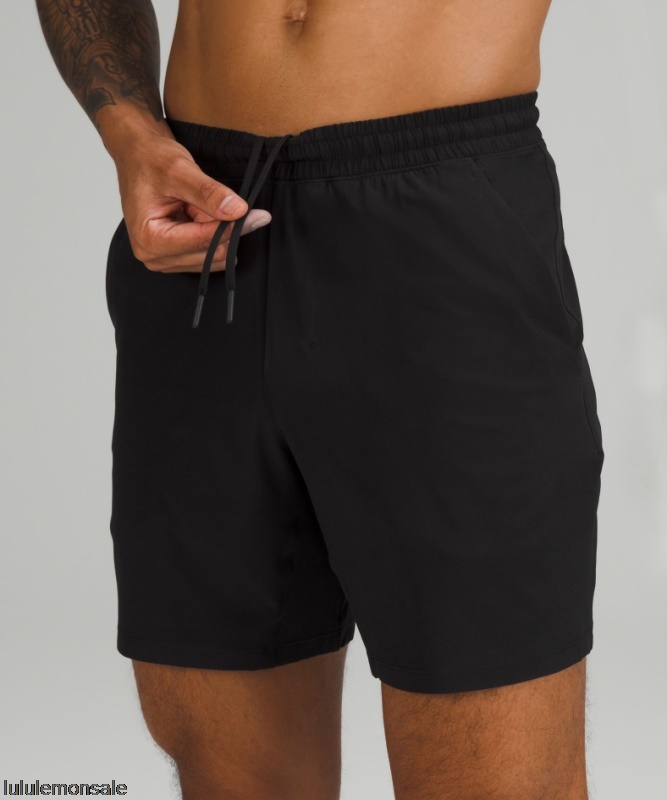 Lululemon Deutschland DELULU849 | Pace Breaker Linerless Short 7 Schwarz